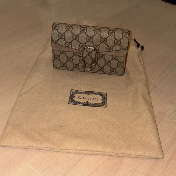 Gucci Super Mini Dionysus Monogram GG Supreme Bag - Picture 5 of 7